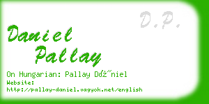 daniel pallay business card